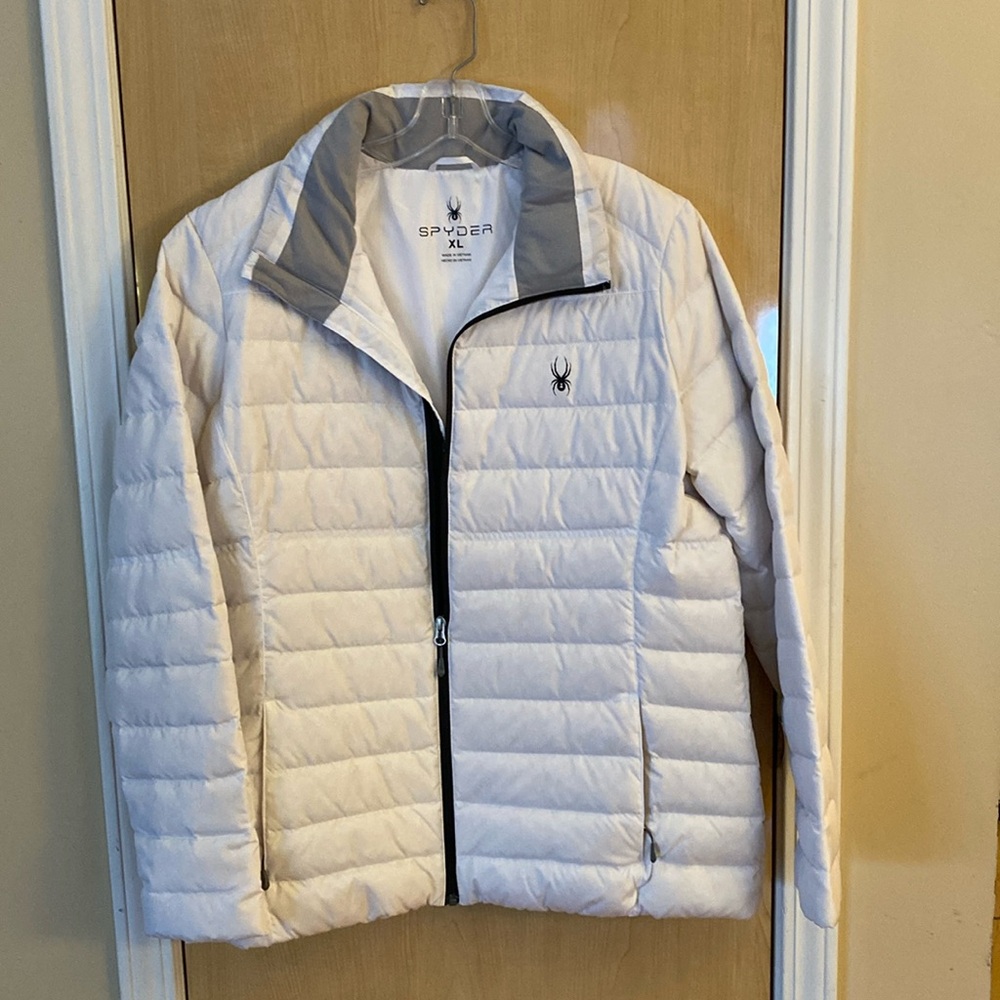 Spyder White Ski Jacket